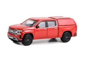 CHEVROLET SILVERADO LTD HIGH COUNTRY CAMPER SHELL 2022 CHERRY RED TINTCOAT (ДЛИНА МОДЕЛИ 6-10 СМ)