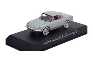 ALPINE RENAULT A108 COUPE 2 + 2 1961 SILVER