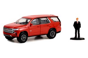CHEVROLET TAHOE LT TEXAS EDITION С ФИГУРКОЙ 2022 (ДЛИНА МОДЕЛИ 6-10 СМ)
