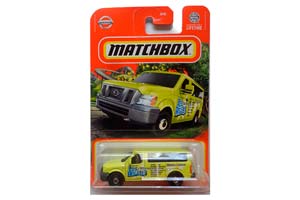 NISSAN NV VAN, YELLOW (ДЛИНА МОДЕЛИ 6-10 СМ)