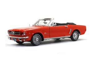 FORD MUSTANG 1/2 CABRIOLET OPEN 1964 RED / ФОРД МУСТАНГ КАБРИОЛЕТ КРАСНЫЙ