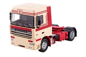 DAF 95XF 430, СЕДЕЛЬНЫЙ ТЯГАЧ, БЕЖЕВЫЙ / КРАСНЫЙ