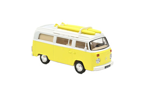 VW VOLKSWAGEN COMBI T2B CAMPER VAN 1973 ЖЕЛТЫЙ С БЕЛЫМ