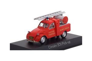 CITROEN 2CV PICK-UP WITH LADDER POMPIERS (FIRE) 1963
