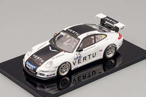 PORSCHE 911 GT3 CUP TYPE 997 VERTU #15 PORSCHE SUPERCUP 2006, M.WEILAND, WHITE / BLACK