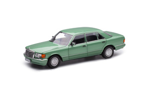 MERCEDES W126 560 SEL W126 1991 LIGHT GREEN-METALLIC / МЕРСЕДЕС С-КЛАСС СВЕТЛО-ЗЕЛЕНЫЙ