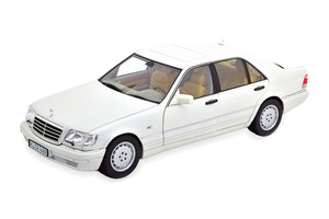 MERCEDES W140 S320 V140 1997 WHITE METALLIC