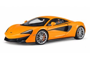 MCLAREN 570S 2016 MCLAREN ORANGE/SILVER WHEELS
