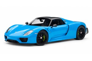 PORSCHE 918 SPYDER WEISSACH PACKAGE 2013 BLUE