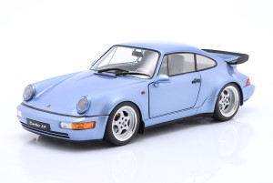 PORSCHE 911 (964) TURBO 1990 LIGHT BLUE METALLIC / ПОРШЕ ТУРБО СИНИЙ