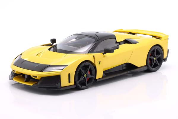 FERRARI F80 YEAR 2024 TRISTRATO YELLOW SIGNATURE / ФЕРРАРИ F80 ТРИСТРАТО ЖЕЛТЫЙ АВТОГРАФ ЧЕРНЫЙ