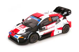 TOYOTA GR YARIS RALLY1 #69 "TOYOTA GAZOO RACING WRT" ROVANPERA/HALTTUNEN 2 МЕСТО RALLY MONTE CARLO ЧЕМПИОН МИРА 2023