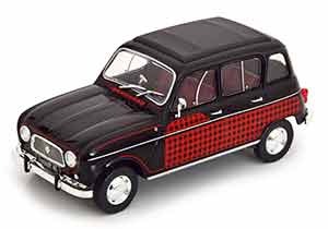 RENAULT 4L PARISIENNE 1964 BLACK/DECORATED