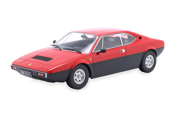 FERRARI 208 GT4 1975 RED FLATBLACK