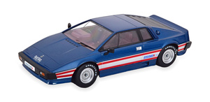 LOTUS ESPRIT TURBO ESSEX 1981 BLUE METALLIC SILVER RED