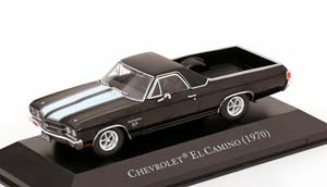 CHEVROLET EL CAMINO 1970 BLACK / WHITE / ШЕВРОЛЕ ЕЛ КАМИНО ЧЕРНЫЙ БЕЛЫЙ