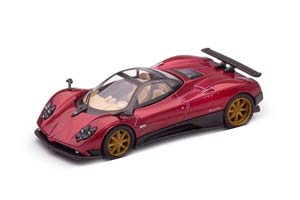 PAGANI ZONDA F КРАСНЫЙ (ДЛИНА МОДЕЛИ 6-10 СМ)