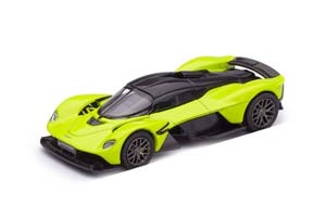 ASTON MARTIN VALKYRIE ЖЕЛТЫЙ (ДЛИНА МОДЕЛИ 6-10 СМ)