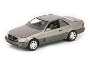 MERCEDES-BENZ 600SEC (S600 COUPE, CL600) C140 (W140) 1993 СЕРЕБРИСТЫЙ