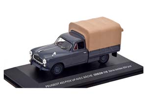 PEUGEOT 403 PICK UP, GREY CREME