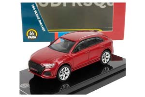 AUDI Q8 RS RHD (2018), RED METALLIC (ДЛИНА МОДЕЛИ 6-10 СМ)