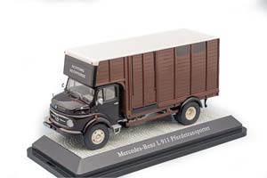 MERCEDES-BENZ L911 HORSE TRUCK, IVORY-BROWN