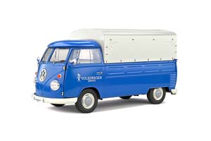 VW T1 PRITSCHE VOLKSWAGEN SERVICE 1950 BLUE WHITE