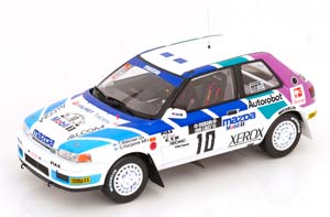 MAZDA 323 GTX GR.A NO 10 RALLY 1000 LAKES 1991