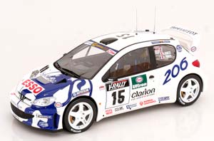 PEUGEOT 206 WRC NO 15 TOUR DE CORSE 1999
