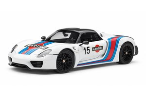 PORSCHE 918 SPYDER WEISSACH PACKAGE 2013 WHITE/MARTINI LIVERY