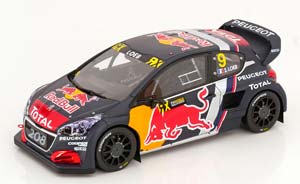 PEUGEOT 208 WRX NO 9 GP BELGIUM 2018 RED BULL