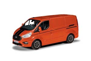 FORD TRANSIT CUSTOM SPORT 2018 ORANGE/BLACK