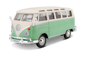 VW VOLKSWAGEN VAN "SAMBA" GREEN/CREAM / ФОЛЬКСВАГЕН САМБА ЗЕЛЕНЫЙ