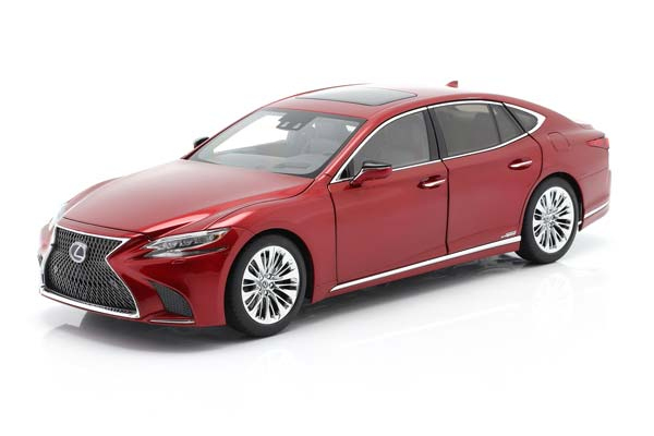 LEXUS LS500H 2019 RED