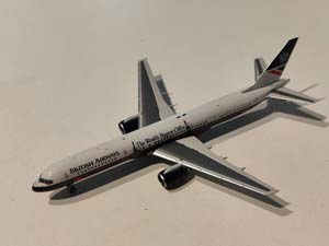 BOEING B 757-200 BRITISH AIRWAYS G-BIKF "THE WORLD`S BIGGEST OFFER" LIMITED 81/100 (ДЛИНА 11,83 см)