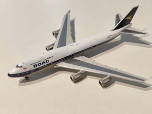 BOEING B 747-400 BRITISH AIRWAYS BOAC LIVERY 100 ANIVERSARY G-BYGC (ДЛИНА 17,66 см)