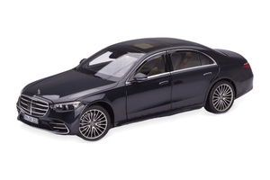 MERCEDES W223 S-CLASS AMG-LINE 2021 ANTHRACITE BLUE METALLIC / МЕРСЕДЕС С-КЛАСС СИНИЙ