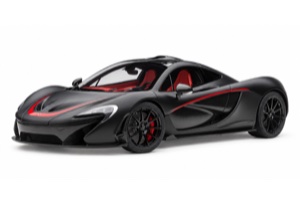 MCLAREN P1 2013 MATT BLACK/RED / МАКЛАРЕН П1 МАТОВЫЙ ЧЕРНЫЙ