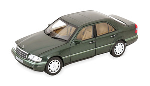 MERCEDES W202 C-KLASSE 1993 GREEN METALLIC / МЕРСЕДЕС ЗЕЛЕНЫЙ МЕТАЛЛИК