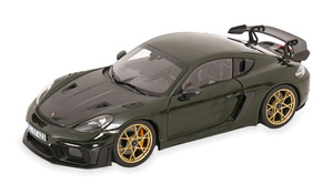 PORSCHE CAYMAN GT4 RS WEISSACH PACKAGE 2023 DARK GREEN