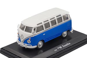 VW VOLKSWAGEN SAMBA BUS / ФОЛЬКСВАГЕН  БЕЛО-СИНИЙ