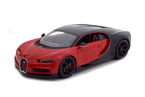 BUGATTI CHIRON SPORT 2018 RED/BLACK / БУГАТТИ ШИРОН СПОРТ 16 КРАСНО-ЧЕРНЫЙ