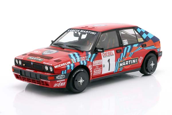 LANCIA DELTA HF INTEGRALE RALLY SAN REMO 1989 #1 M.BIASION/T.SIVIERO