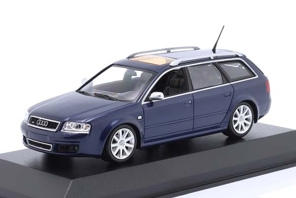 AUDI RS6 AVANT 2002 BLUE METALLIC / АУДИ РС6 СИНИЙ