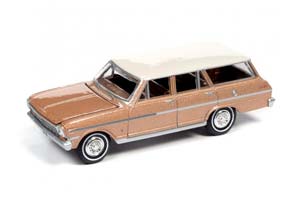 CHEVROLET II NOVA 400 STATION WAGON TAN (ДЛИНА МОДЕЛИ 6-10 СМ)
