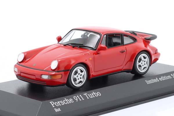 PORSCHE 911 TURBO 1990 RED
