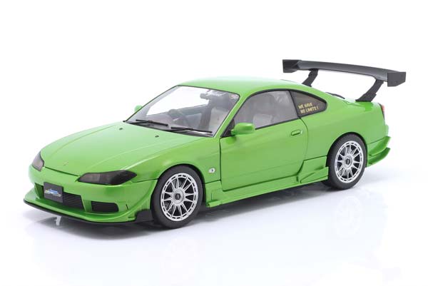 NISSAN SILVIA S15 SPEC-R AERO 1999 GREEN METALLIC