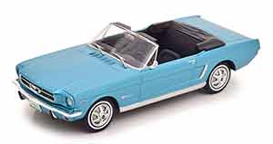 FORD MUSTANG CONVERTIBLE 1965 METALLIC LIGHT BLUE / ФОРД МУСТАНГ