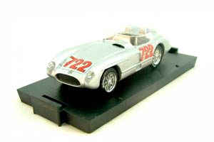 MERCEDES 300SLR MILLE MIGLIA 722 MOSS 1955 SILVER