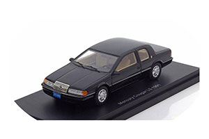 MERCURY COUGAR LS 1989 BLACK